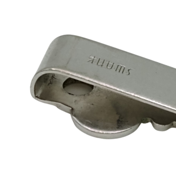 SWANK Silver tone Key Novelty Tie Bar - Picture 7 of 7